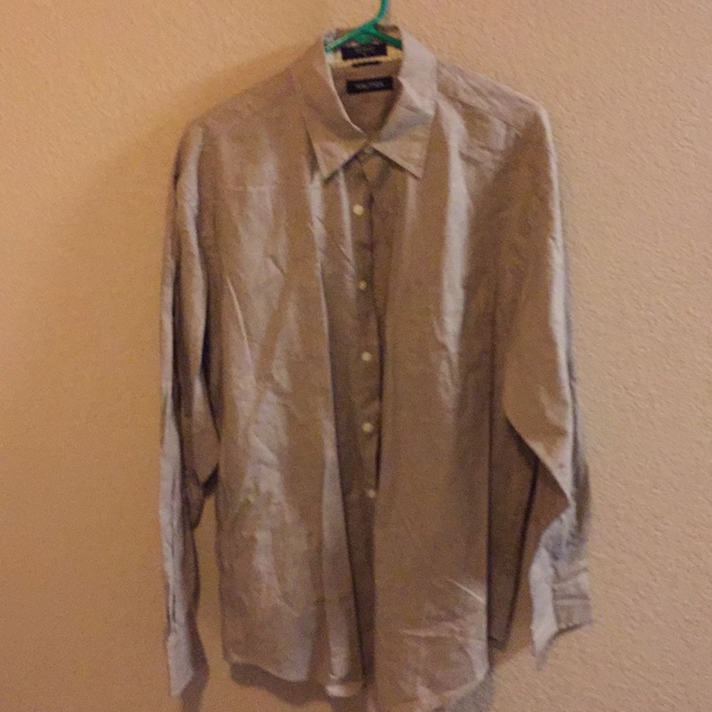 Brown Nautica Dress Shirt